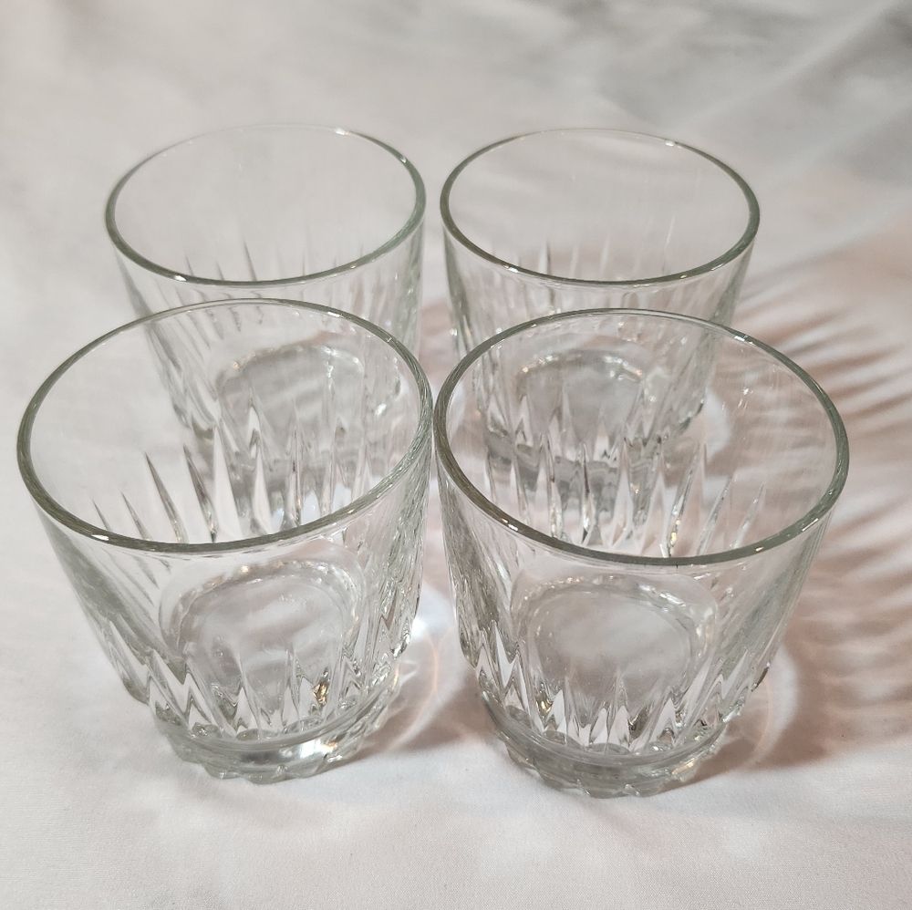 Anchor Hocking Sure Guard Clear Drinking Glass Set Of 4